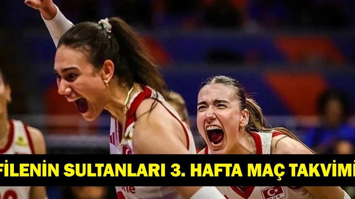 Filenin Sultanları 3. Hafta Maç Programı: Türkiye'nin Rakipleri ve Tarihler