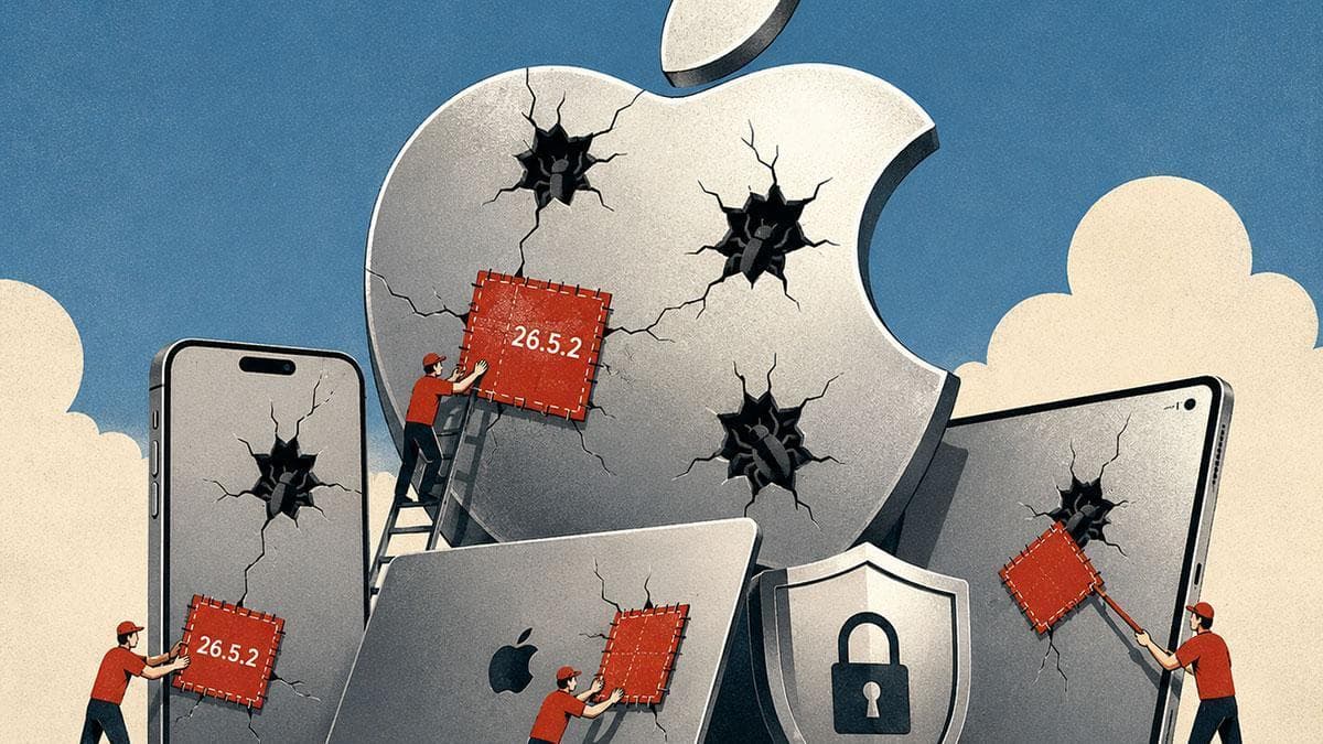 Apple'dan Kritik Güncelleme: iOS 26.5.2'yi Mutlaka Yükleyin