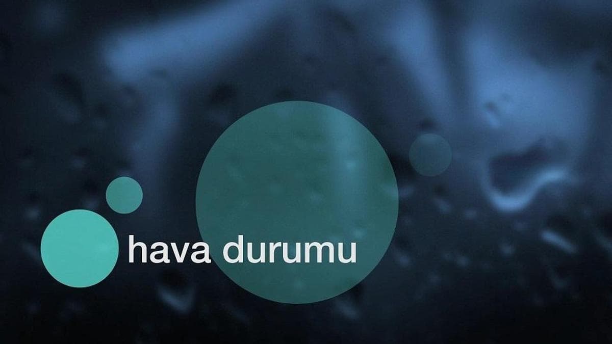 Local Rainfall Expected in Marmara Region This Weekend