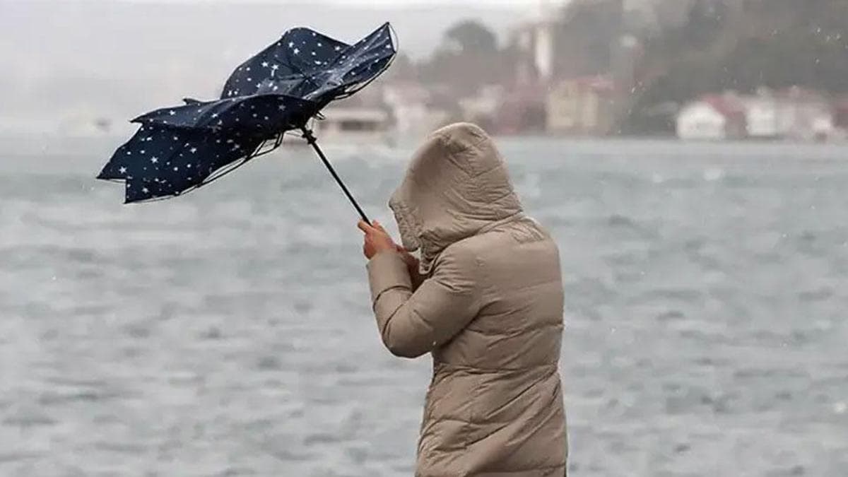 Meteoroloji'den 5 İle Sarı Kodlu Yağmur Uyarısı