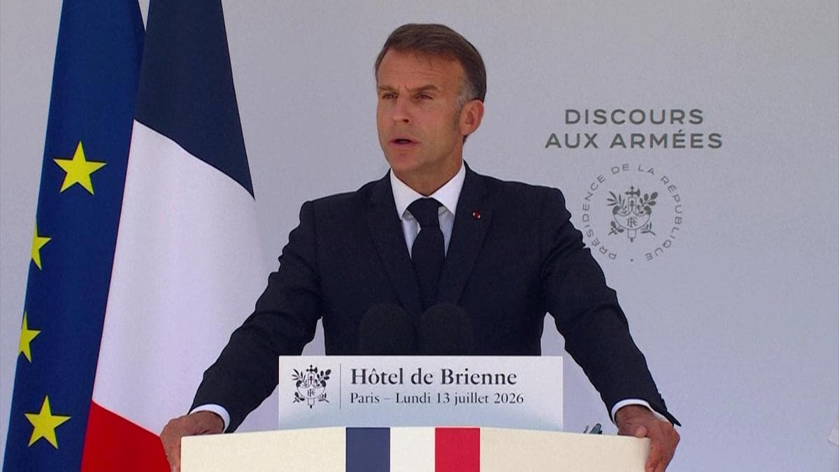 Macron'dan Avrupa İçin Ortak Savunma İhtiyacı Vurgusu