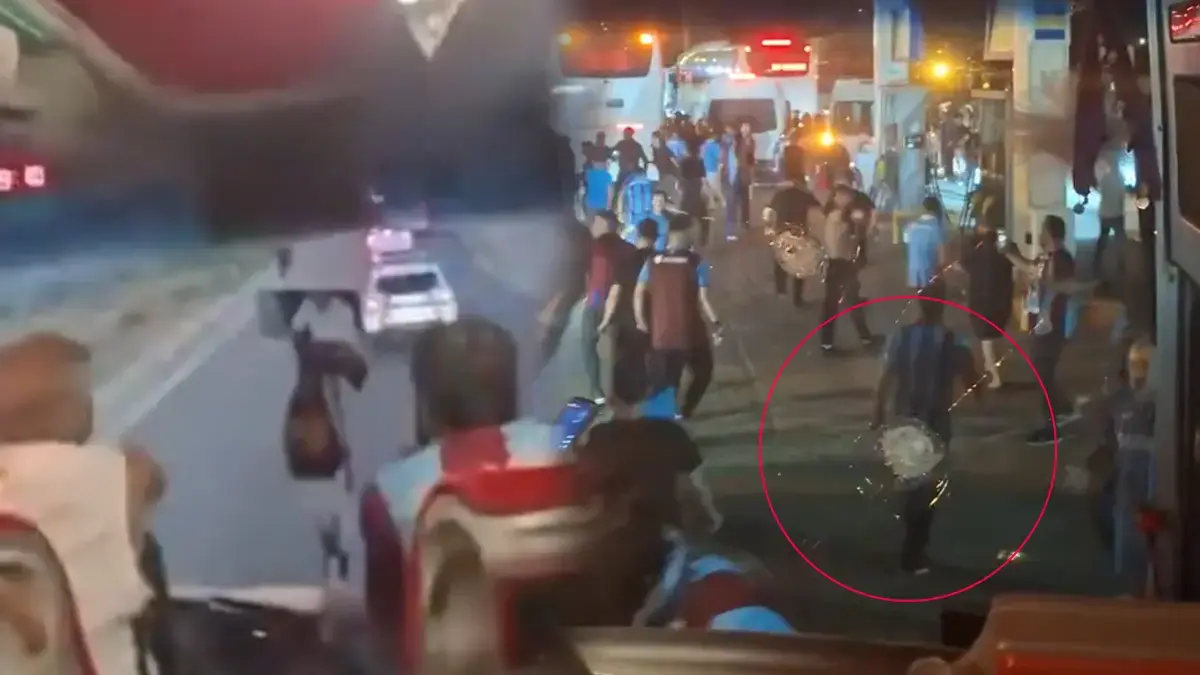 Seven Arrested Following Attack on Trabzonspor Fans' Buses