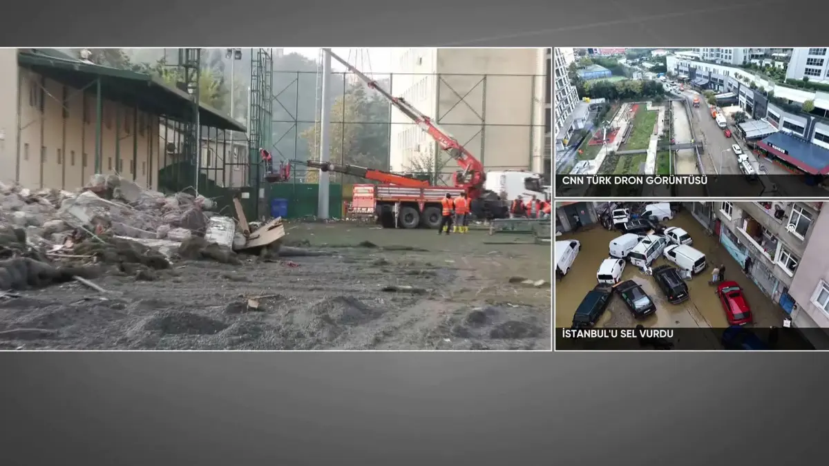 Devastation Follows Flooding in Ayazağa, Istanbul: Cleanup and Recovery Efforts Underway