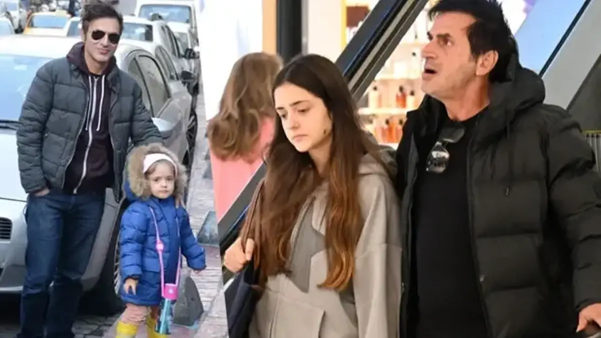 Teoman Spotted Shopping with His 13-Year-Old Daughter Zeyno