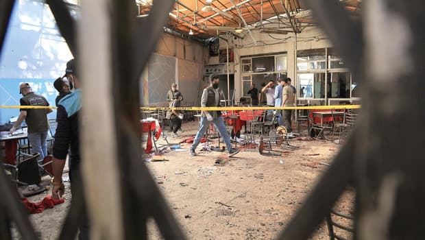 Deadly Explosion in Damascus Cafe Claims 9 Lives