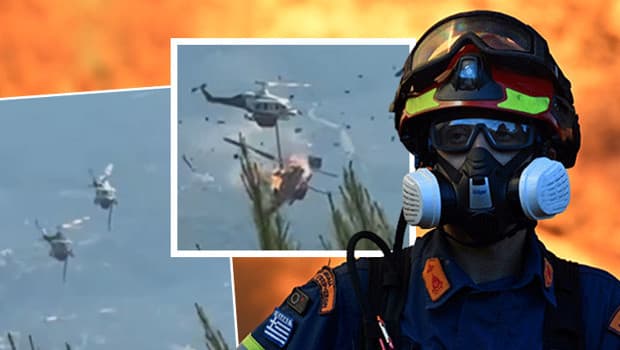 Tragic Collision of Firefighting Helicopters in Greece Amid Ongoing Wildfires