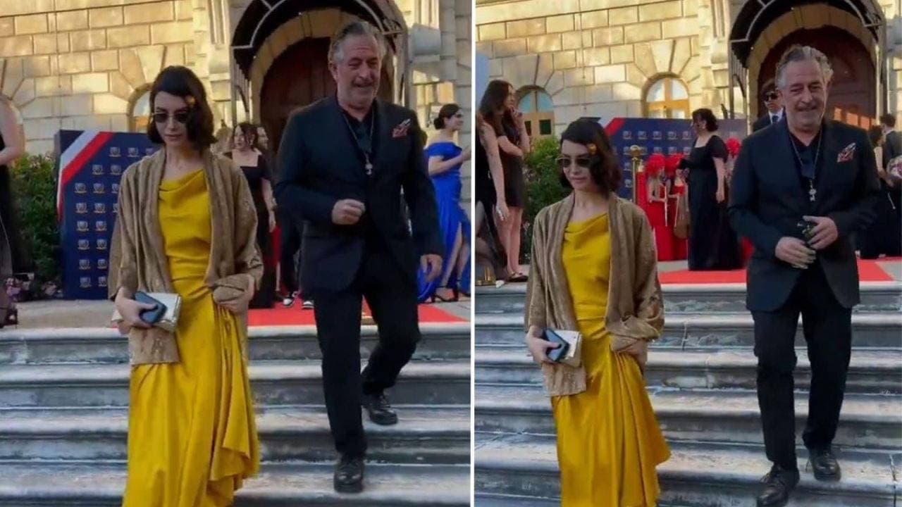Cem Yılmaz and Ahu Yağtu Reunite for Son Kemal's Graduation Ceremony