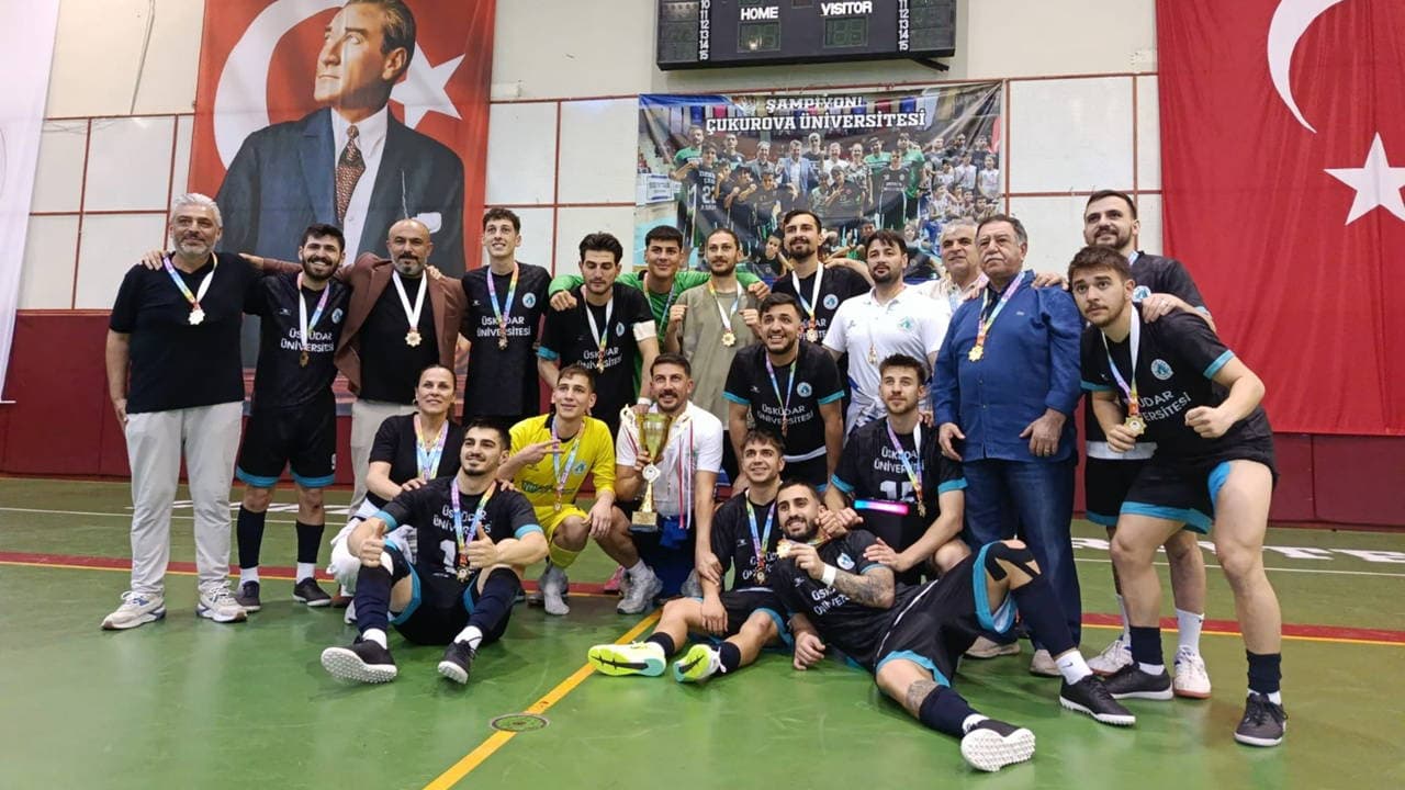 Üsküdar Üniversitesi Futsal Takımı, Türkiye Şampiyonluğunu Kazandı