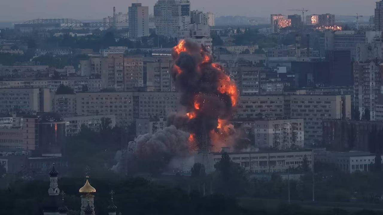Russian Airstrikes in Kyiv Result in Casualties