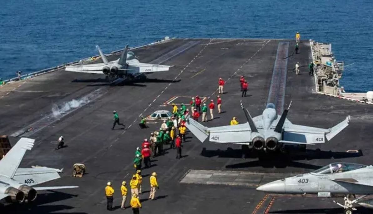 Chaos Erupts on U.S. Navy Ship as Soldiers Jump Overboard