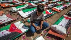 Gaza Holds Mass Funeral for 112 Victims of 2023 Israeli Airstrike