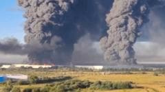 Ukrainian Drone Strikes Target Russian Online Retail Warehouses