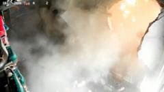 Dramatic Footage Captures Explosion at Indonesian Shoe Store