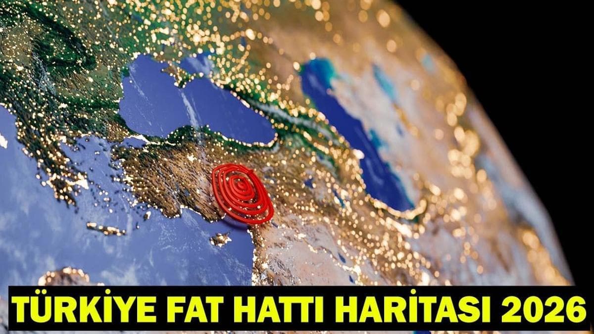 Updated 2026 Earthquake Fault Line Map Reveals High-Risk Areas in Turkey