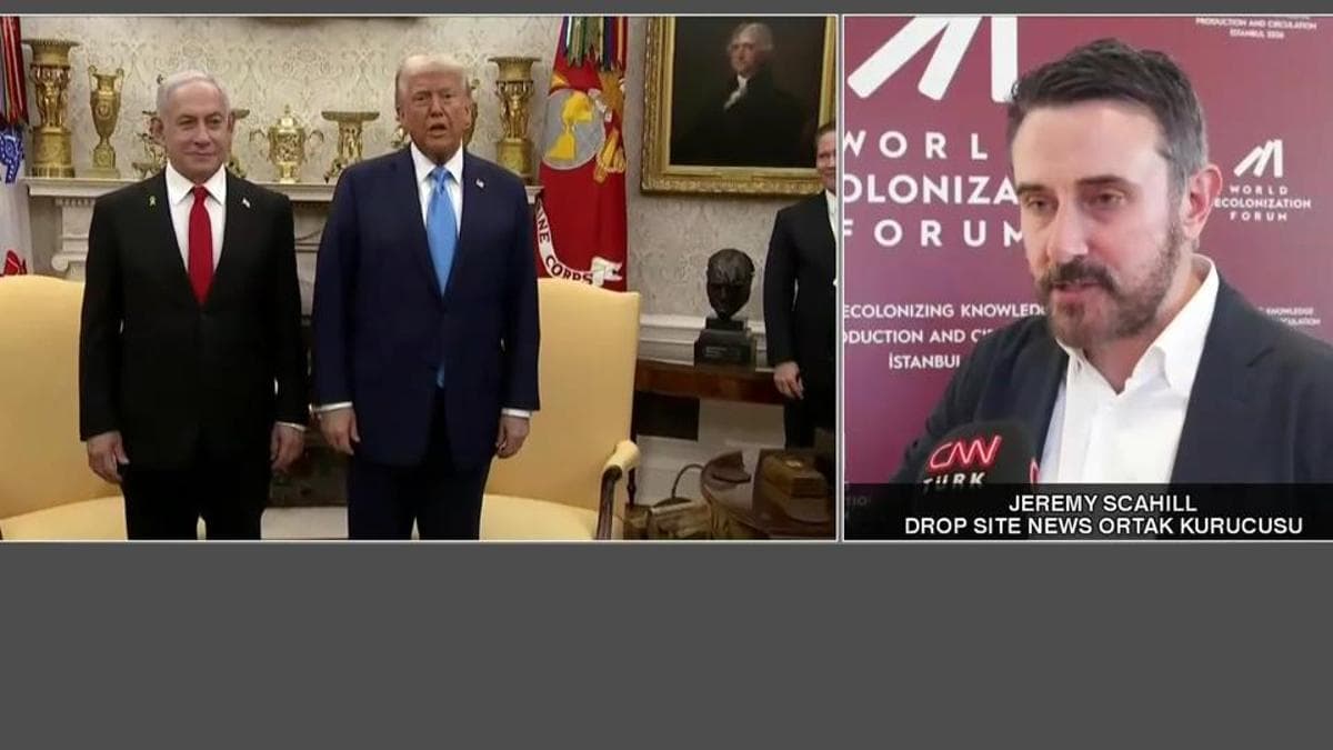 Jeremy Scahill, CNN TÜRK'te Trump Yönetimini Eleştirdi