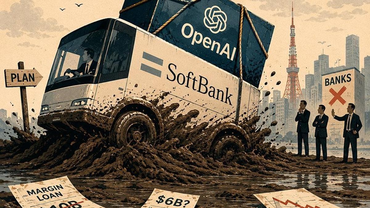 SoftBank's Attempt to Leverage OpenAI Shares Hits a Snag