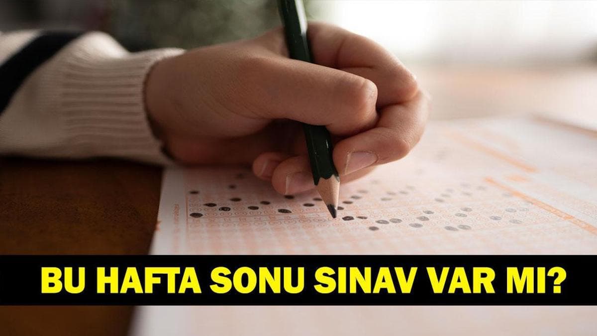5 Temmuz 2026'da Hangi Sınavlar Yapılacak? Hafta Sonu Sınav Takvimi