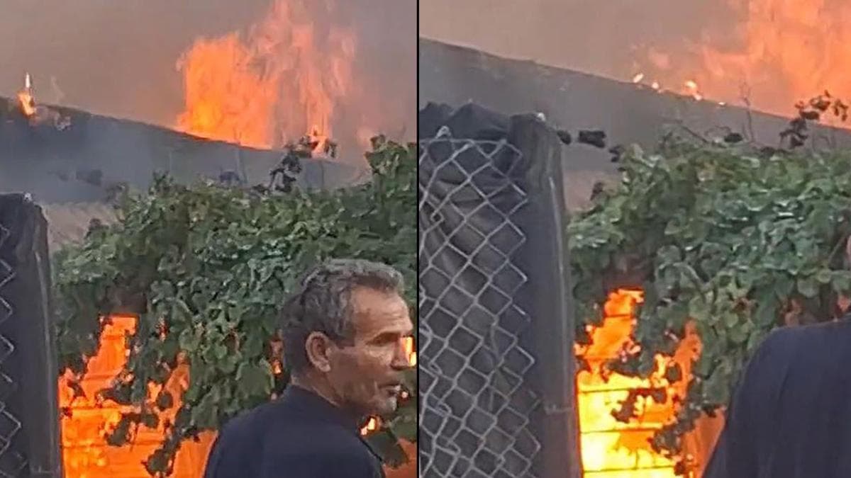 Man Sets House Ablaze After Family Dispute in Mersin