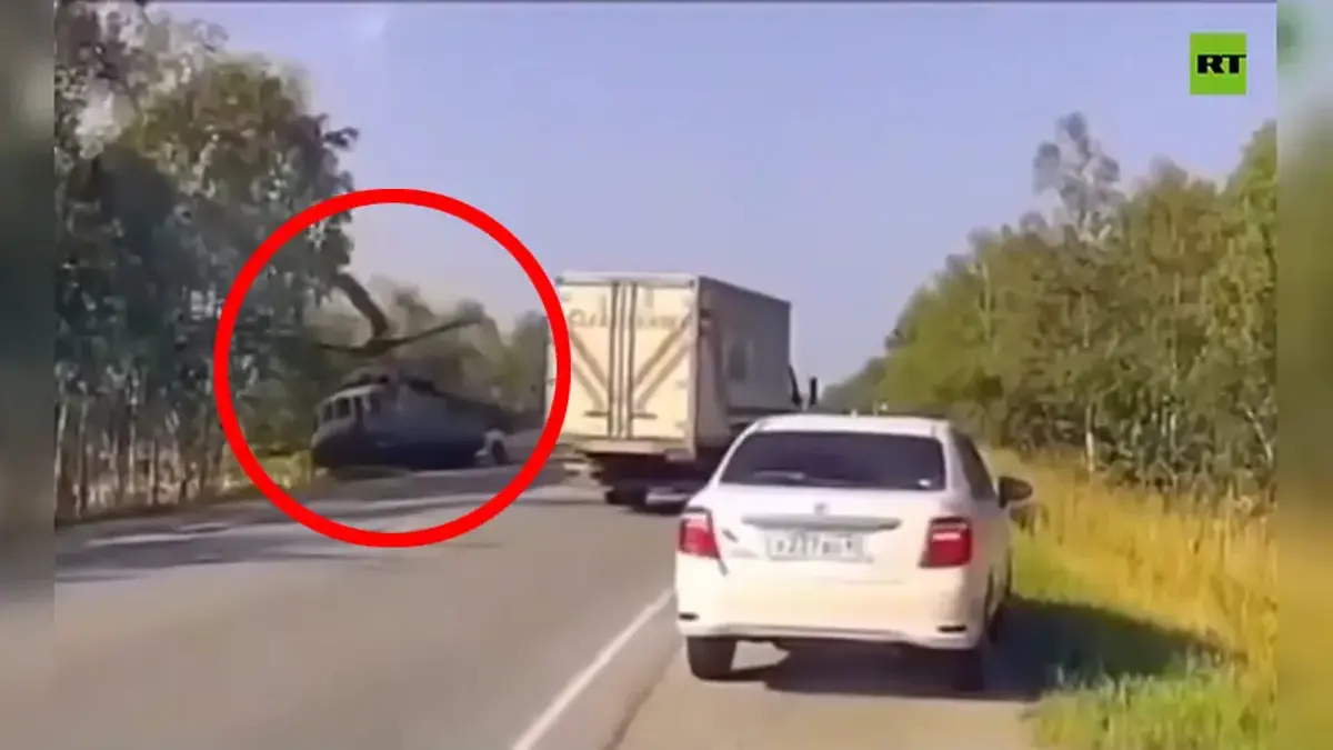 Russian Military Helicopter Makes Emergency Landing on Sakhalin Island