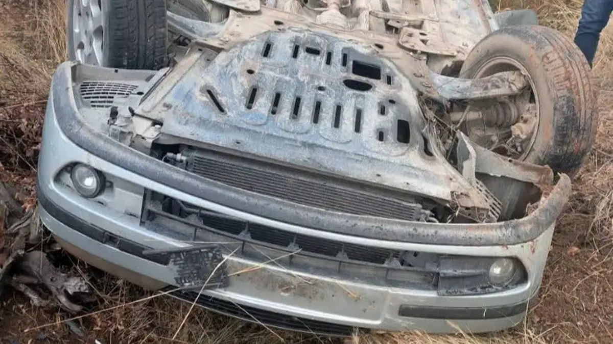 Driver Escapes Unscathed from Rollover Car Accident
