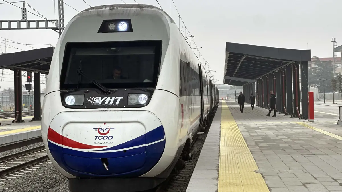 Halkalı-Kapıkule Hızlı Tren Hattı'nın İlk Seferi Gerçekleşti