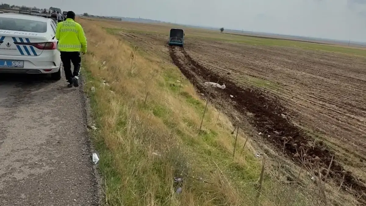 City Bus Crashes into Field
