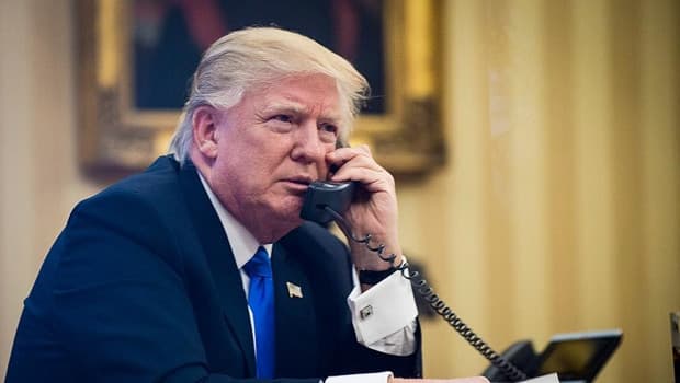 Trump: Erdoğan ile Verimli Bir Telefon Görüşmesi Gerçekleştirdim