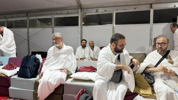 Turkish Pilgrims Arrive at Arafat in Record Time