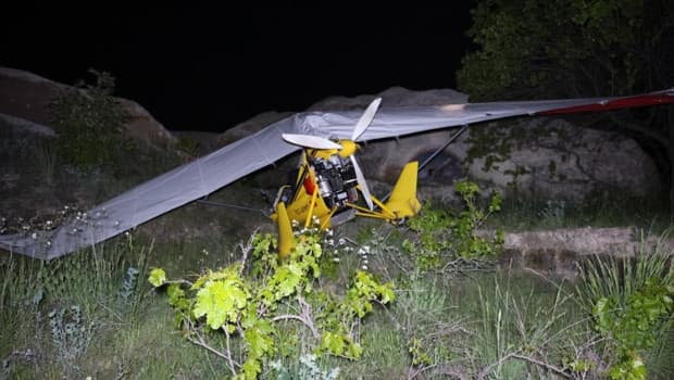 Microlight Aircraft Makes Emergency Landing in Cappadocia, Two Injured