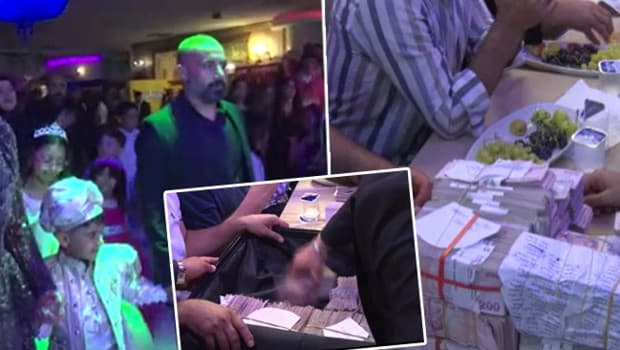 Ankara'daki Sünnet Düğününde 11 Milyon Lira Hediye Dağıtıldı