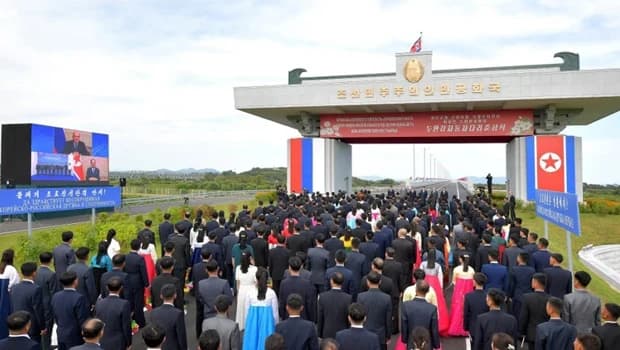 Historic Milestone: North Korea and Russia Inaugurate Cross-Border Bridge