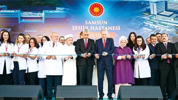 Cumhurbaşkanı Erdoğan Samsun'da Şehir Hastanesi Açılışında Konuştu