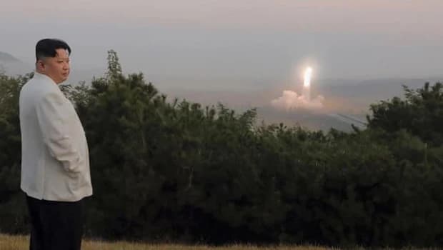 North Korea's Kim Jong-un Oversees Hypersonic Missile Test