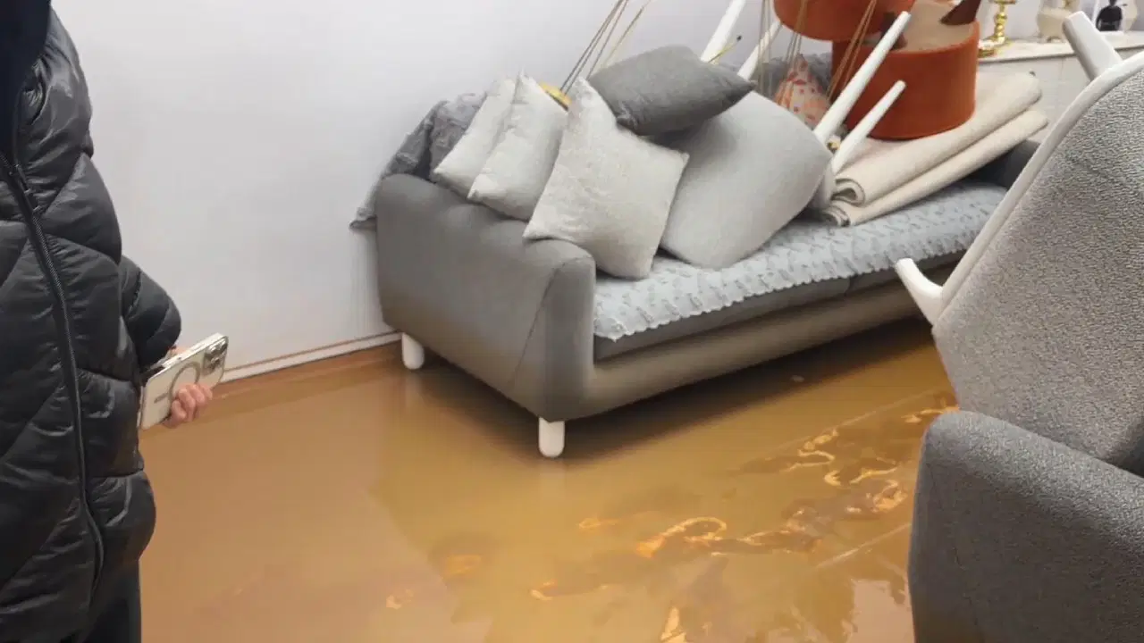 Severe Rainfall Causes Flooding in Beykoz, Istanbul
