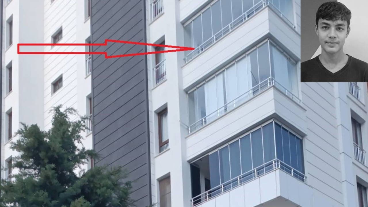 Tragic Fall: 15-Year-Old Ömer Ateş Dies After Plummeting from Fifth Floor Balcony