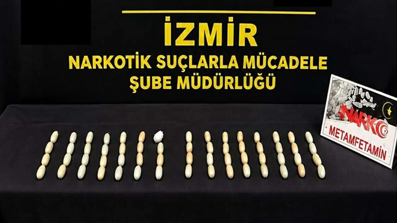 495 Grams of Methamphetamine Discovered in Passengers' Stomachs at Izmir Airport