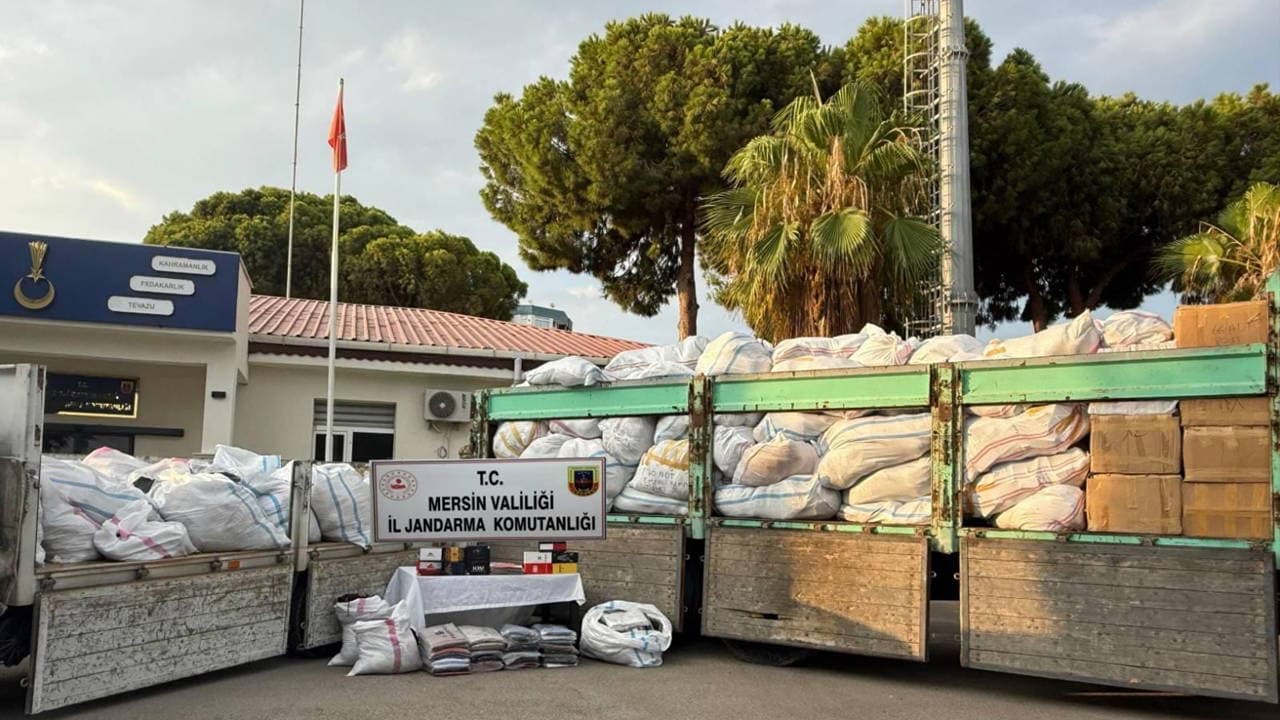 Mersin Seizes Over 20,000 Items in Major Smuggling Operation Worth 50 Million TL