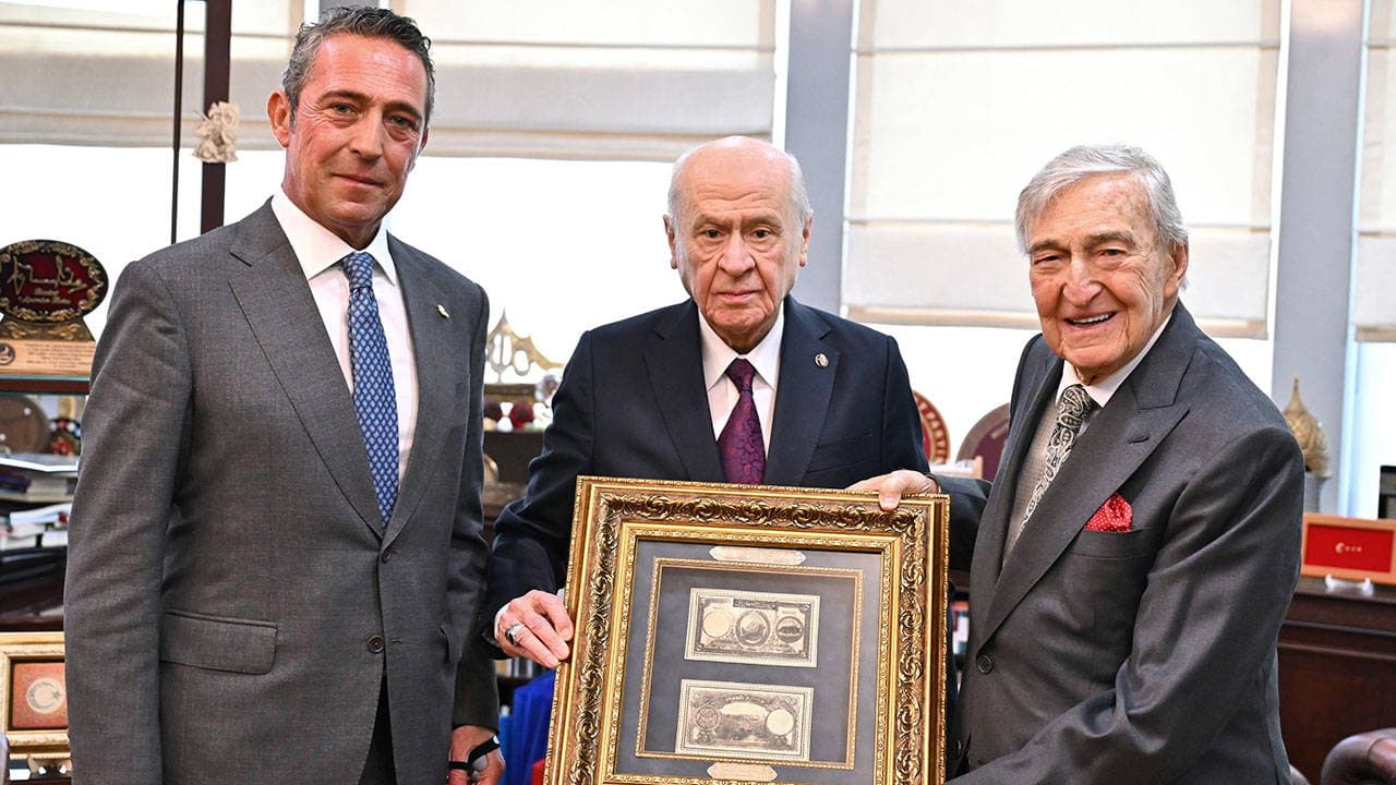 Rahmi Koç ve Ali Koç, Devlet Bahçeli'yi Özel Etkinliğe Davet Etti