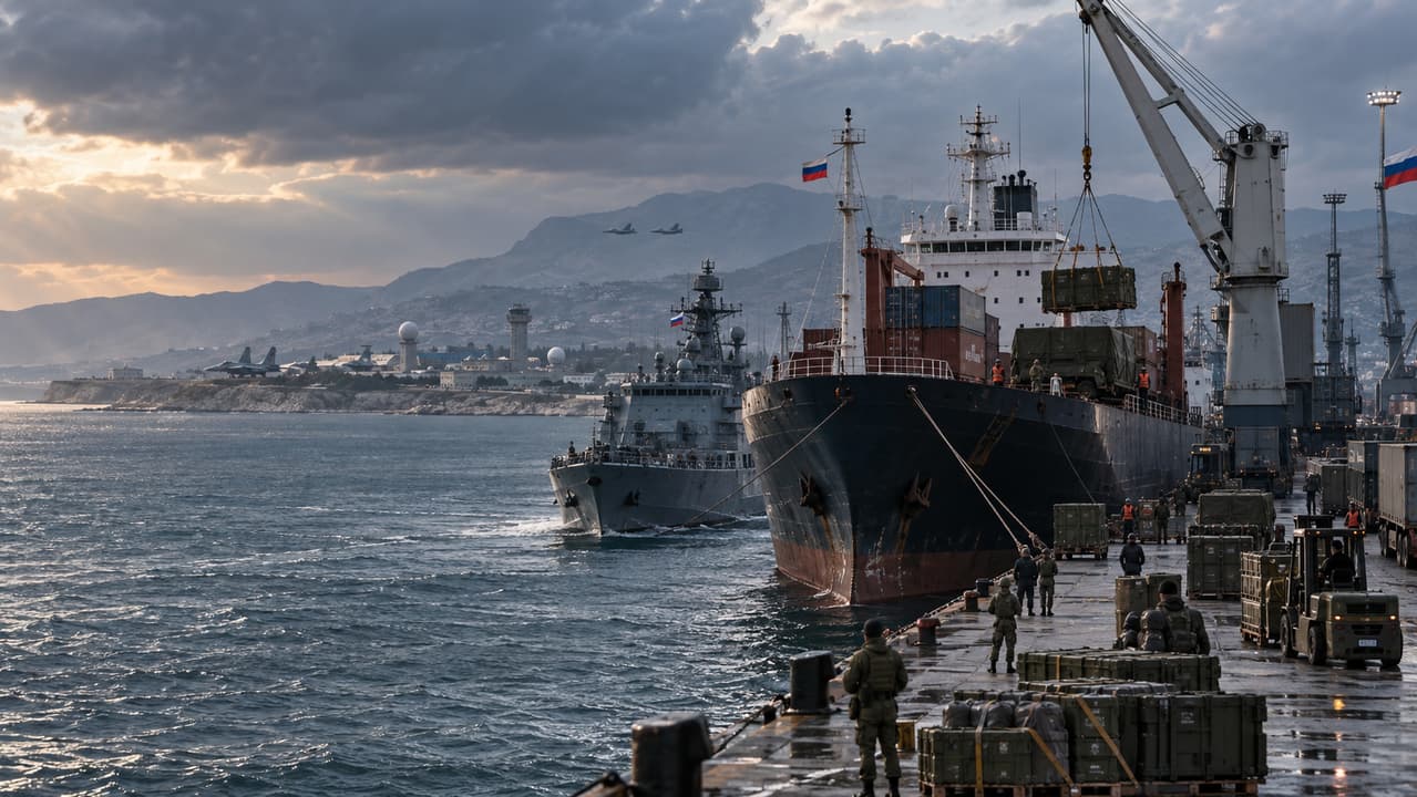Russia Conducts Major Shipment to Syria Post-Assad Agreement