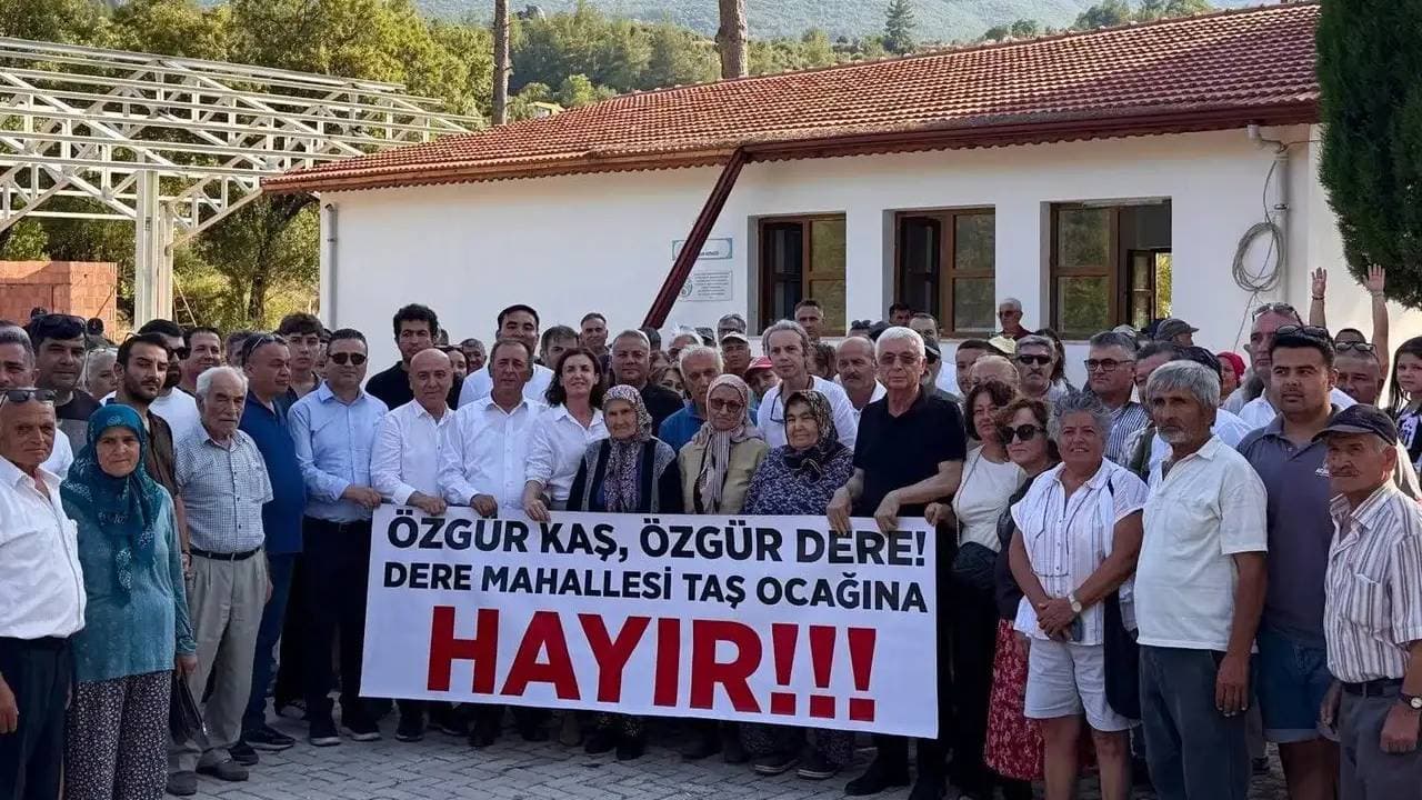 Protests Erupt Over Marble Quarry Project in Kaş: Local Residents Express Concerns