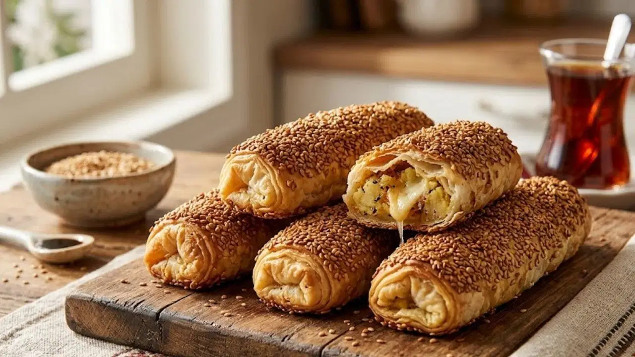 Çıtır Dış, Yumuşak İç: Patatesli Simit Böreği Tarifi
