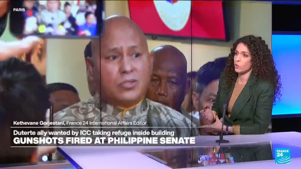 Gunfire Erupts at Philippine Senate Amid ICC Arrest Threat