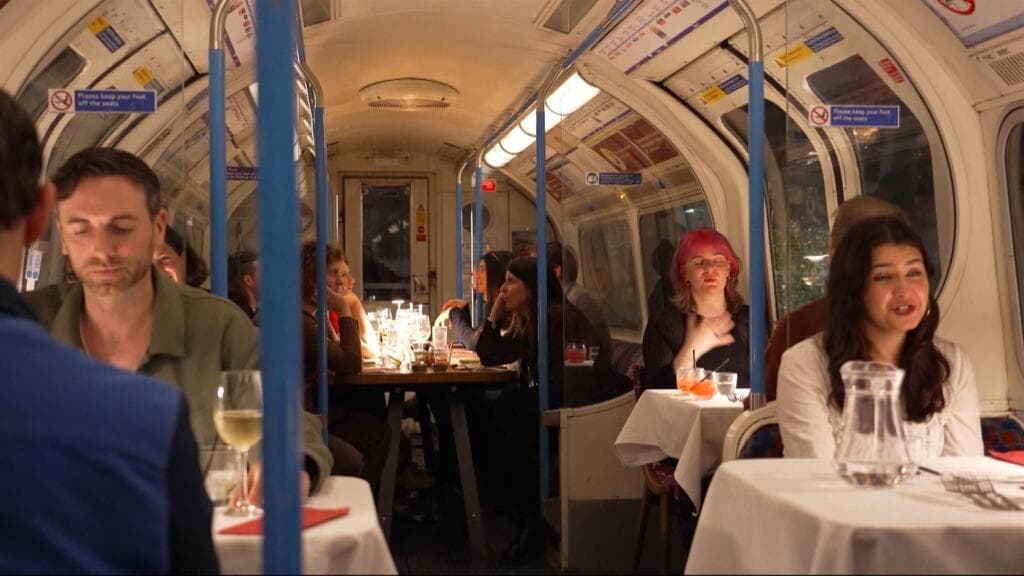 Revitalizing London's Historic Transport: Double-Decker Buses and Tube Carriages Find New Purpose