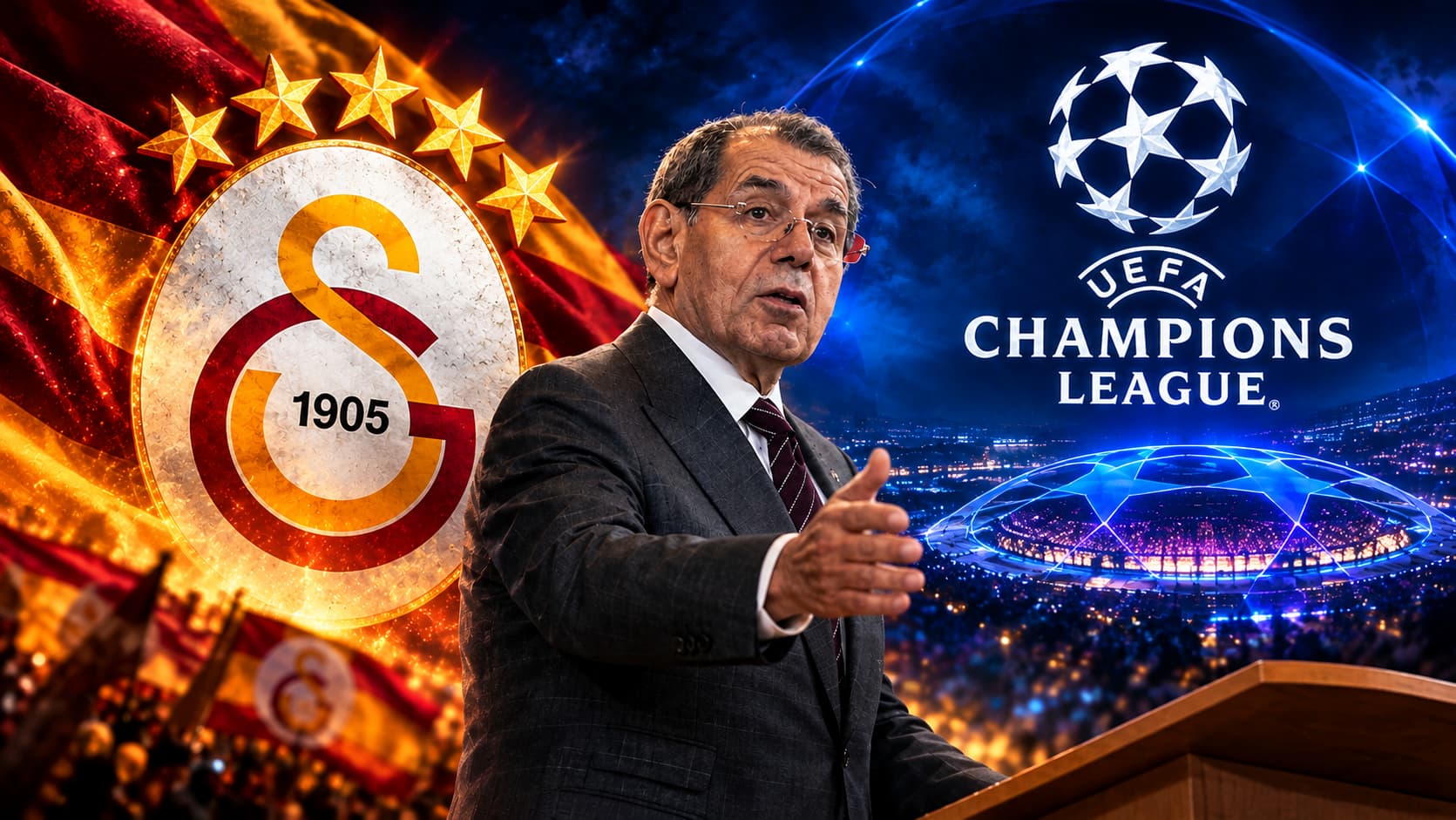 Galatasaray Sets Champions League Record, Dursun Özbek Announces