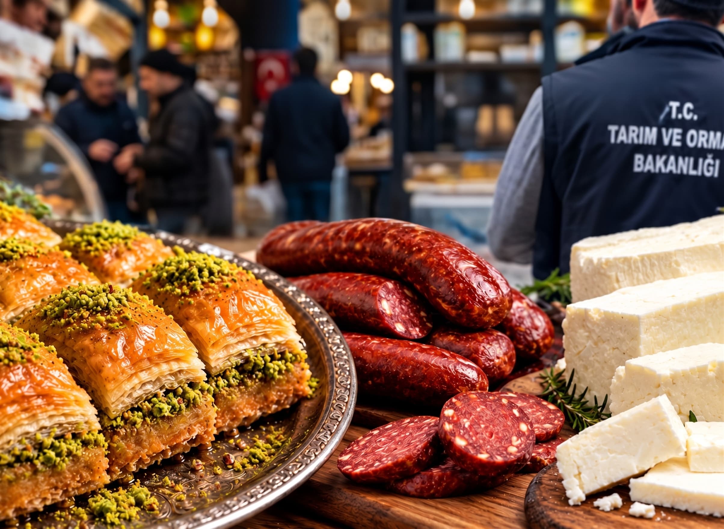 Bakanlığın Yeni Listesinde Dikkat Çeken Gıda Ürünleri: Baklava, Sucuk ve Peynir