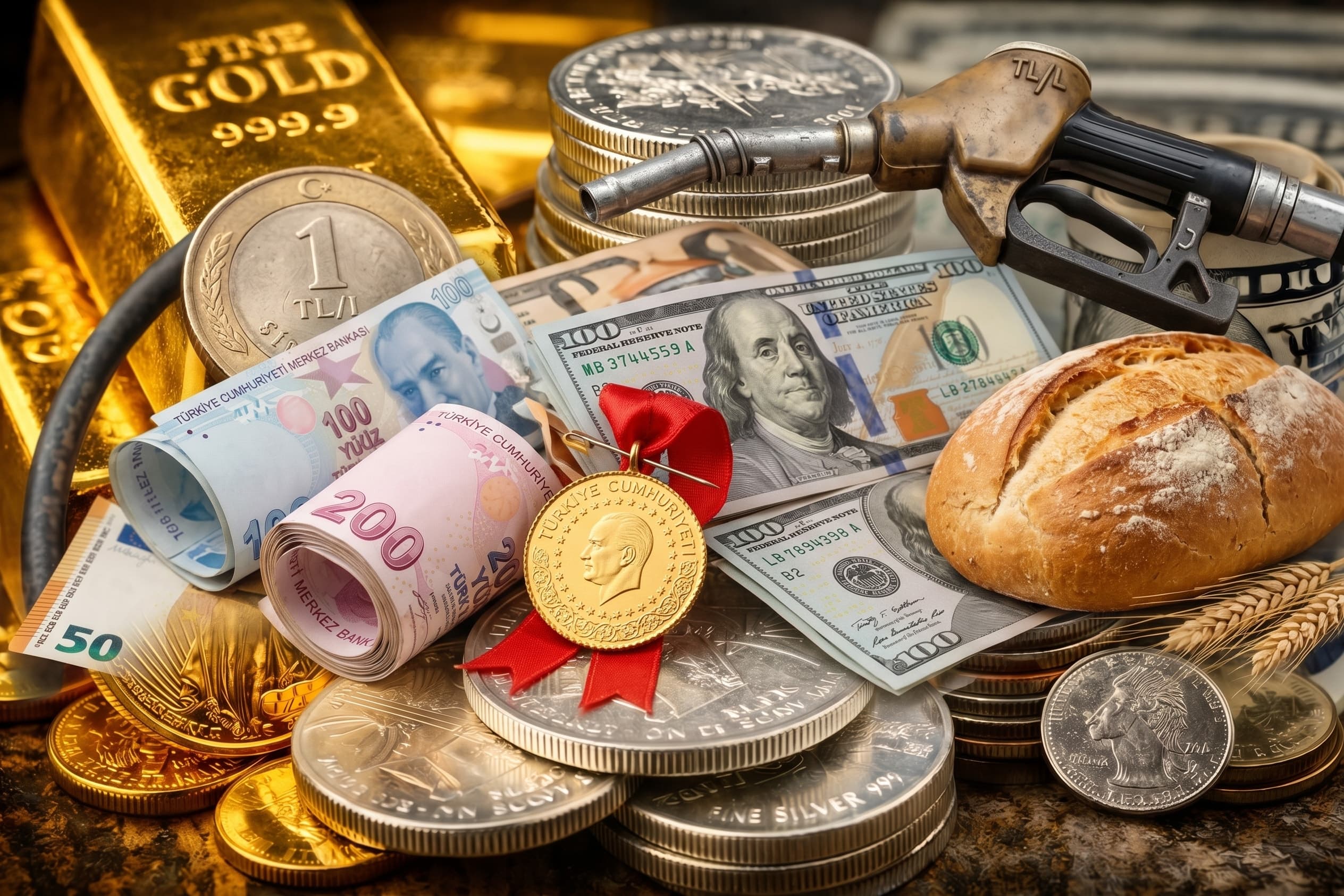 Fuel, Bread, Gold, and Dollar Prices Double in Six Years