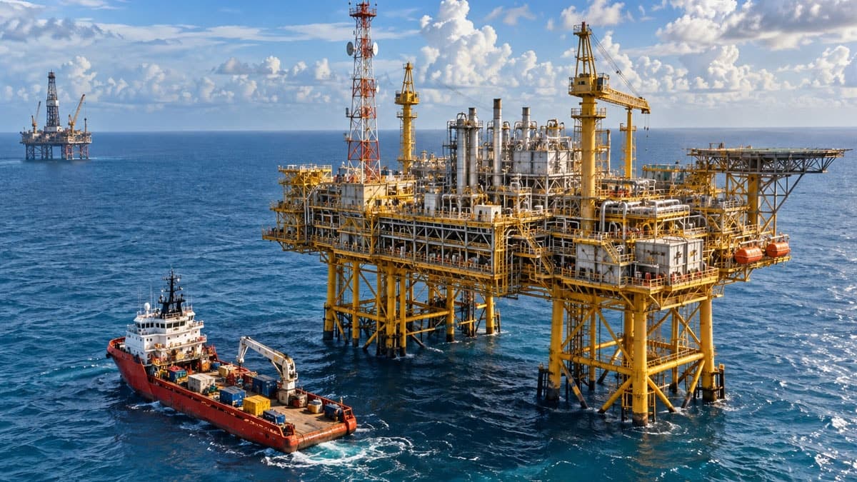 Komşu Ülke Deniz Tabanında Bulduğu Petrol Katmanıyla Üretime Geçti