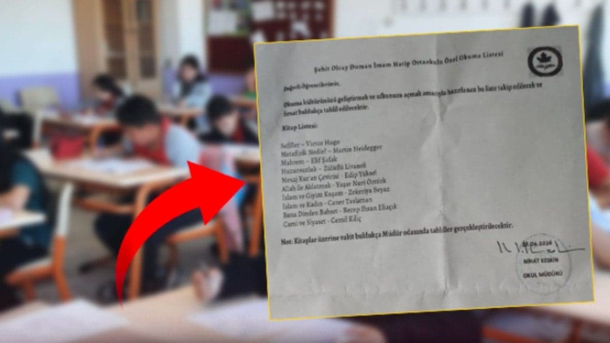 Controversy Over Book List at Istanbul Imam Hatip School Leads to Principal's Suspension