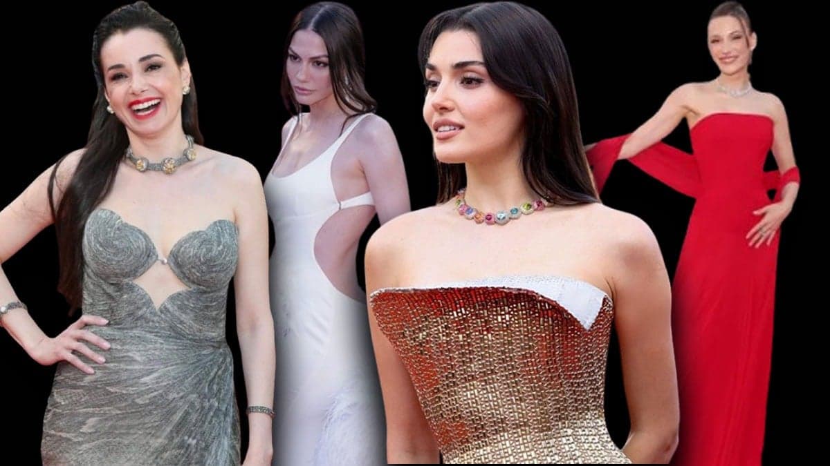 Turkish Stars Shine at Cannes Film Festival: Hande Erçel, Demet Özdemir, and Özgü Namal Dazzle in Style Showdown