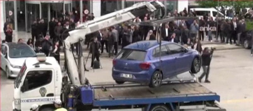 Vehicles Cleared from CHP Headquarters